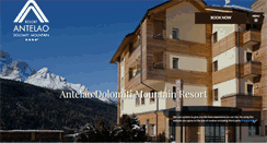 Desktop Screenshot of hotelantelao.it